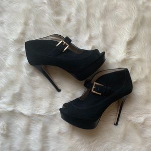Michael Kors Suede Stiletto Booties - great for fall/winter